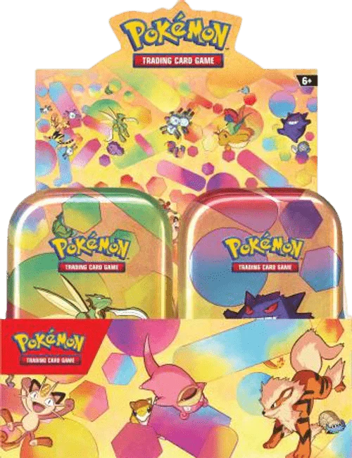 151 Mini Tins Display Box of 10 - PokemonTCGBoost