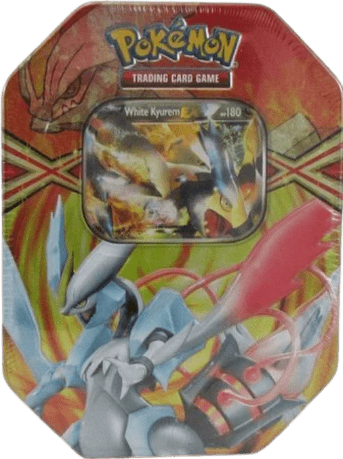 2013 White Kyurem EX Power Collector's Tin - PokemonTCGBoost