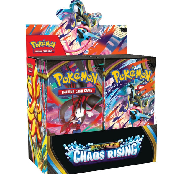 POKEMON TCG MEGA EVOLUTION SET 4 - CHAOS RISING BOOSTER BOX