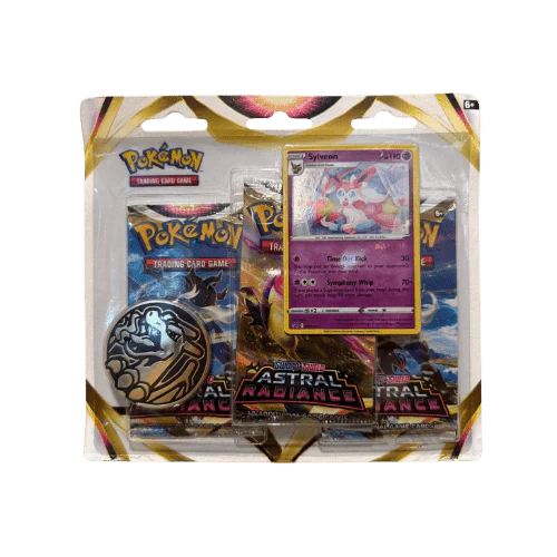 Astral Radiance 3 Pack Blister w/ Sylveon Promo - PokemonTCGBoost