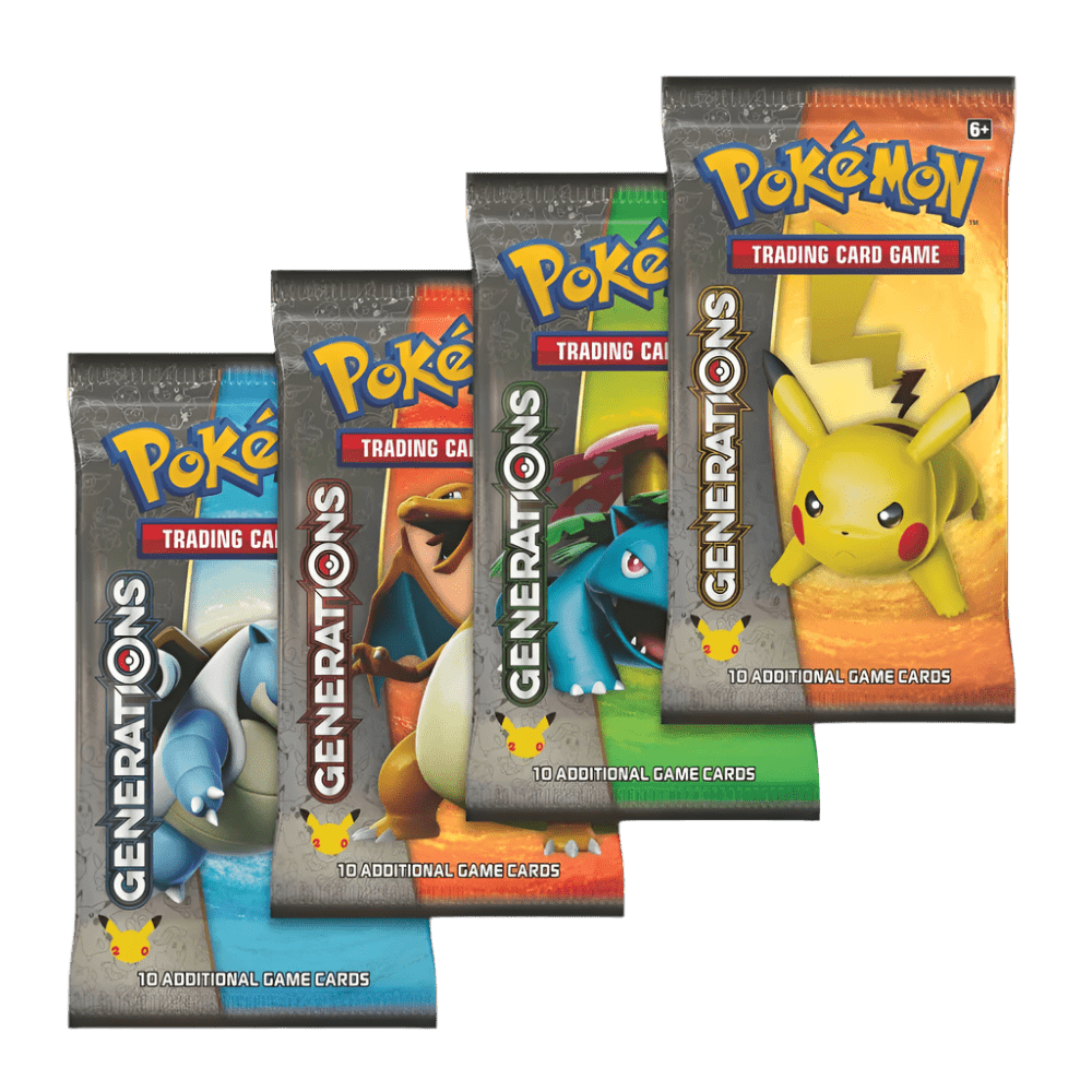 Generations Booster Pack full art set - PokemonTCGBoost