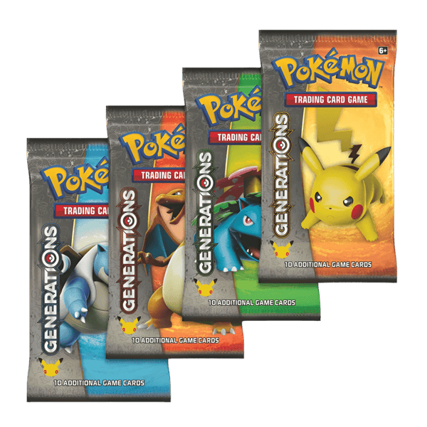 Generations Booster Pack full art set - PokemonTCGBoost