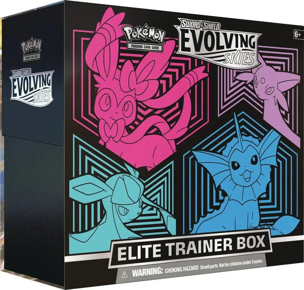 POKÉMON EVOLVING SKIES - ELITE TRAINER BOX - STYLE 2 - PokemonTCGBoost