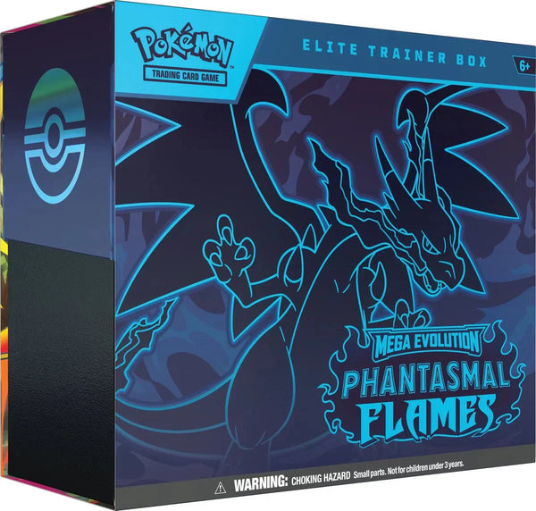 POKEMON MEGA EVOLUTION - PHANTASMAL FLAMES - ELITE TRAINER BOX - PokemonTCGBoost