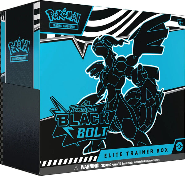 POKEMON SCARLET & VIOLET - BLACK BOLT - ELITE TRAINER BOX - PokemonTCGBoost