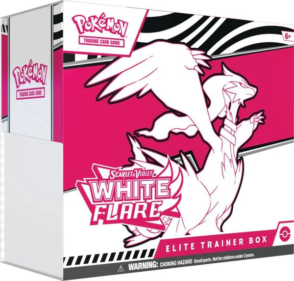 POKEMON SCARLET & VIOLET - WHITE FLARE - ELITE TRAINER BOX - PokemonTCGBoost