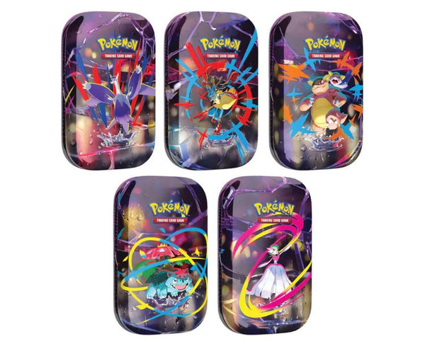 POKÉMON TCG: MEGA EVOLUTION - BASE SET - MEGA HEROES MINI TIN DISPLAY - PokemonTCGBoost
