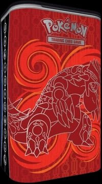 Pokémon TCG: Primal Groudon & Primal Kyogre Elite Trainer Deck Shield Tin - PokemonTCGBoost