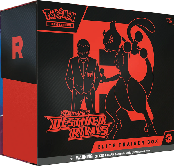POKÉMON TCG: SCARLET & VIOLET - DESTINED RIVALS ELITE TRAINER BOX - PokemonTCGBoost