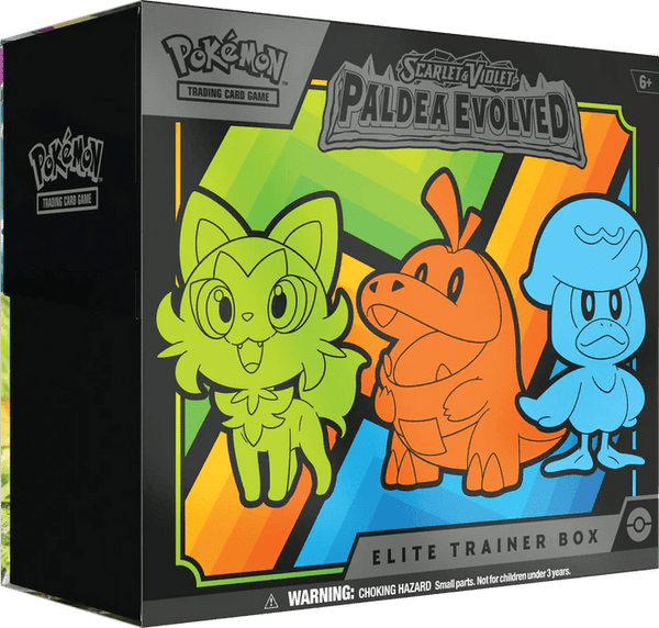POKEMON TCG: SCARLET & VIOLET - PALDEA EVOLVED ELITE TRAINER BOX - PokemonTCGBoost
