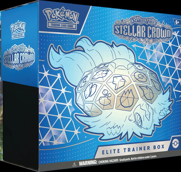 POKÉMON TCG: SCARLET & VIOLET - STELLAR CROWN ELITE TRAINER BOX - PokemonTCGBoost