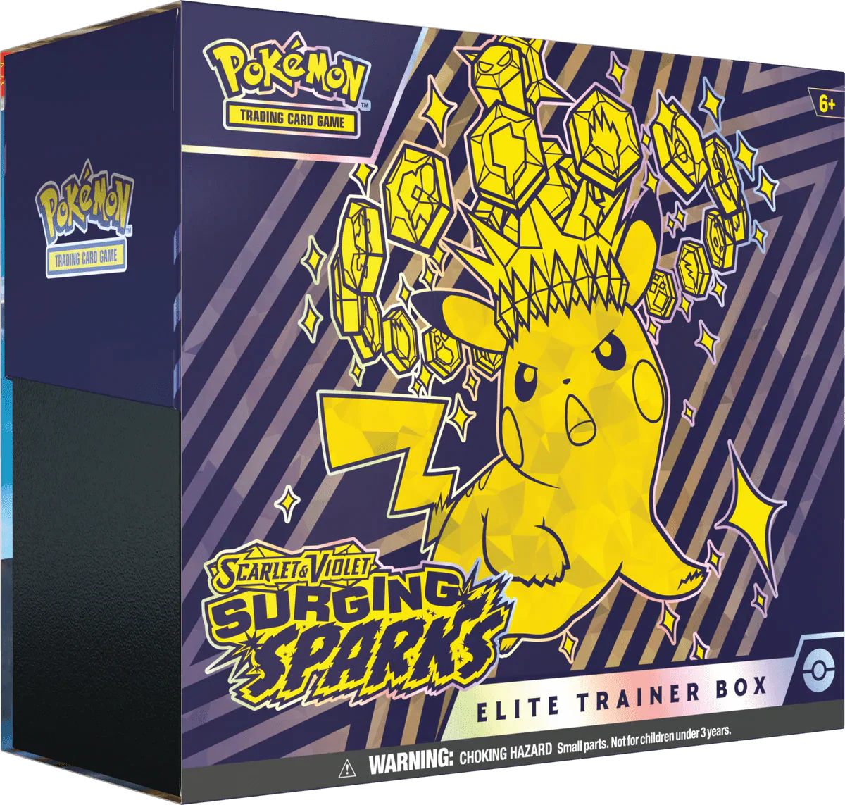 POKÉMON TCG: SCARLET & VIOLET - SURGING SPARKS ELITE TRAINER BOX - PokemonTCGBoost