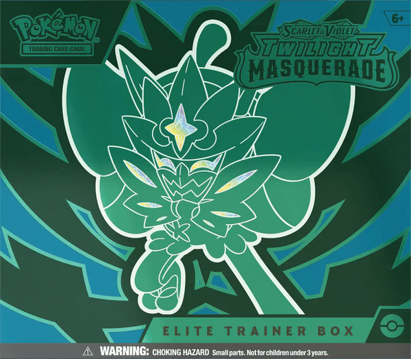 POKÉMON TCG: SCARLET & VIOLET - TWILIGHT MASQUERADE ELITE TRAINER BOX - PokemonTCGBoost