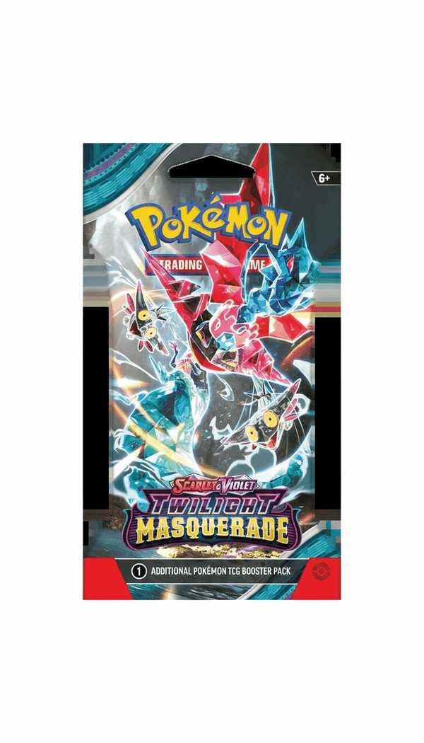 POKÉMON TCG: SCARLET & VIOLET - TWILIGHT MASQUERADE SLEEVED BOOSTER PACK - PokemonTCGBoost