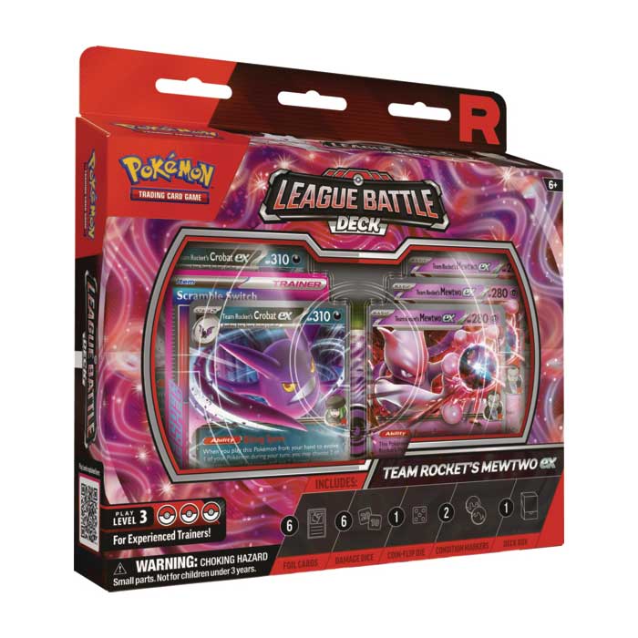 Pokémon Team Rocket's Mewtwo EX League Battle Deck - Tournament Ready - PokemonTCGBoost